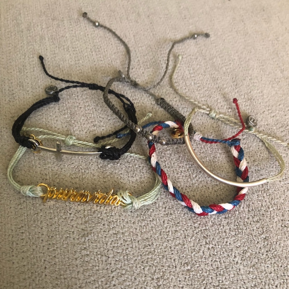 Lot of 5 Authentic PuraVida bracelets